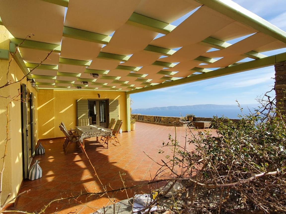 Chavouna Breathtaking Seaview Villa In A Serene Scenery المظهر الخارجي الصورة